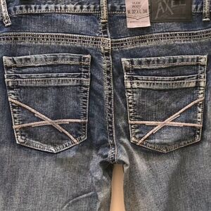 NWT 🌞 AXEL Men's Slim Fit Denim Jeans 32x34